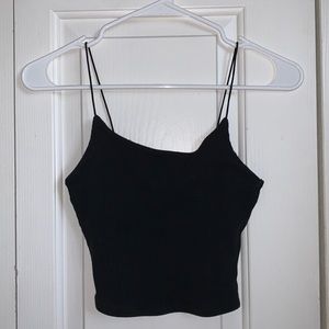 black garage tank top